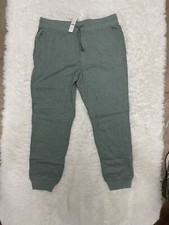 J Crew Infield Fleece Sweatpants Men’s Sz L, Dusty Seafoam Green Color