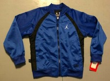 Jordan Full Zip Up Track Warm Up Jacket Size Youth 6/7 Years Retail 53