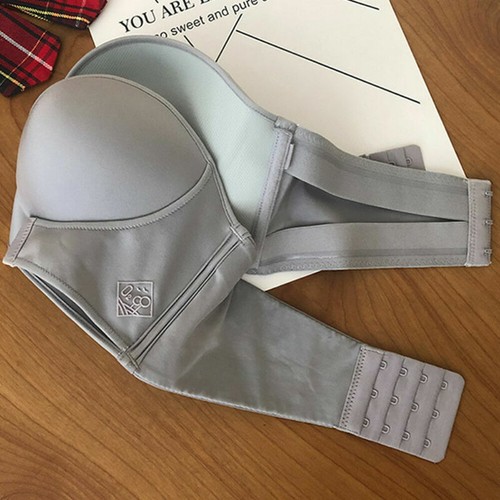 Womens Ladies Front Buckle Push Up Bra Bandeau Strapless Lingeries Brassiere New - Bild 9 von 23