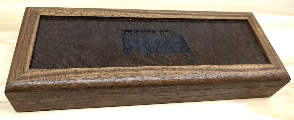 BUCK 822 SENTRY NRA KNIFE NEVER USED IN ORIGINAL NRA BOX | eBay