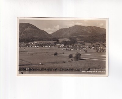 8145) Ansichtskarte Markt PATERNION im Drautal - FOTO AK 1937 Postcard