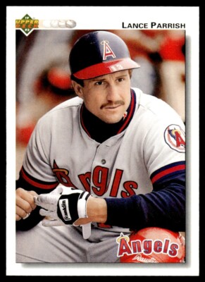 1992 Upper Deck #431 Lance Parrish California Angels