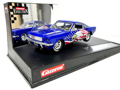 Carrera Evolution 25744 Ford Mustang GT Liberty Eagle blau verpackt