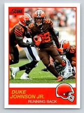 Duke Johnson Jr. 2019 Score #105 Cleveland Browns
