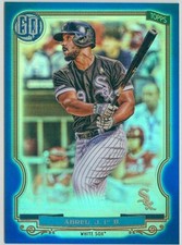 2020 Topps Gypsy Queen Chrome Box Topper Blue #165 Jose Abreu 70/99 White Sox