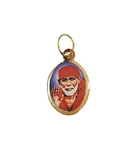 Lord Sai Baba Golden Locket Pendant for Men and Women eBay