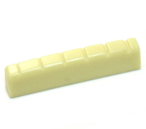 PNUT-116C Slotted 1-11/16 Cream Plastic Nut for Gibson Guitar