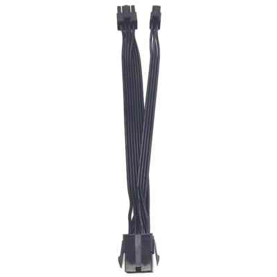 CPU 8P F To 8+4p M Dual power supply adapter cable 18AWG for PC ...