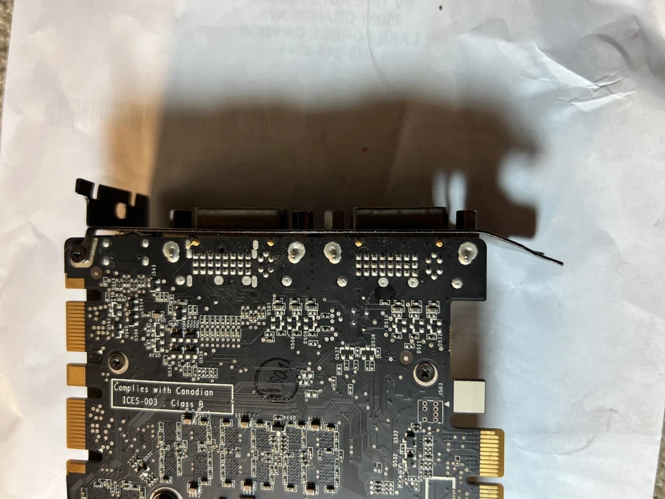 Rare Zotac Nvidia GTX 580 3GB GDDR5 Graphics card AS IS - Image 4 of 4