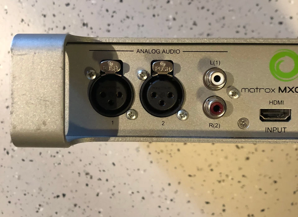 matrox MX02 LE with MAX [H.264-Encoder] : gebraucht, TOP-Zustand - Bild 2 von 4