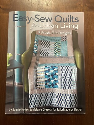 Kit Couture Simple Quilts Pour Débutants - Modèle Urban Classic, Neuf, Avec Tissu De Fond Inclus
