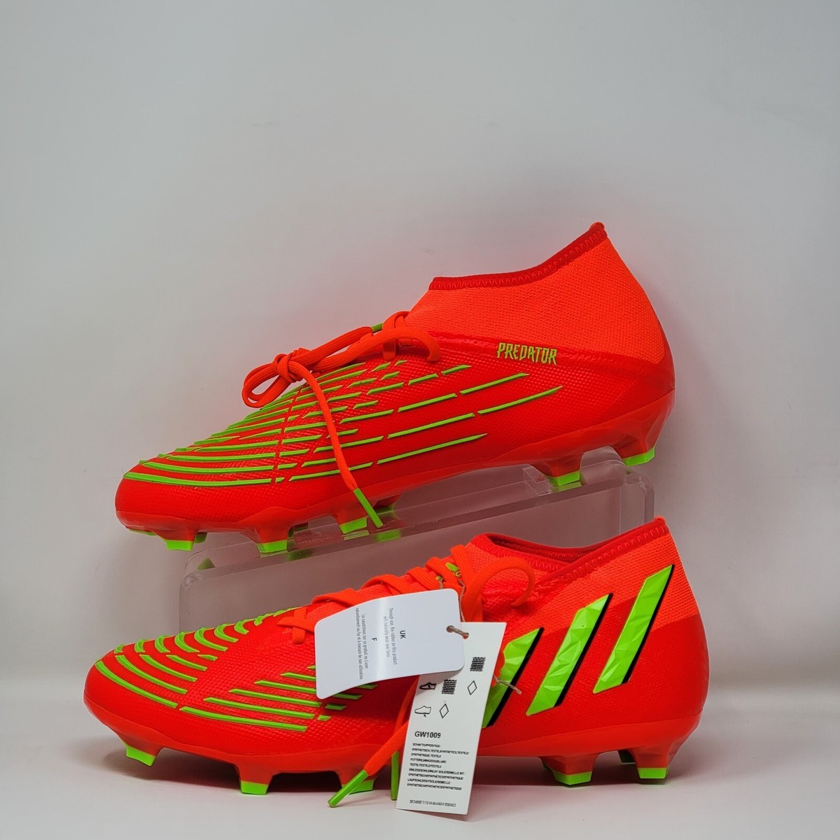 Adidas Predator Edge.2 FG Mens Size 9 Game Data Pack Solar  display picture 2