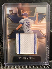 Tylor Megill 2022 Select Rookie Jumbo Swatch  - Mets 
