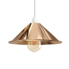 Vintage Lampshade Ceiling Light Shade Easy Fit Pendant Metal Lamp Shades E27 B22