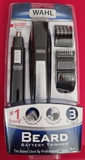 NEW Wahl Clipper Beard Trimmer for Men Beard Mustache Battery Operated