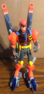 Batman Inline Attack Action Figure Ultra Rare Roller Skates Orange S04 ...