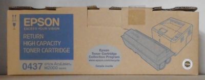 Genuine Epson 0437 Return Toner HC for Aculaser M 2000 D DT DTN TN M2010 D DN B