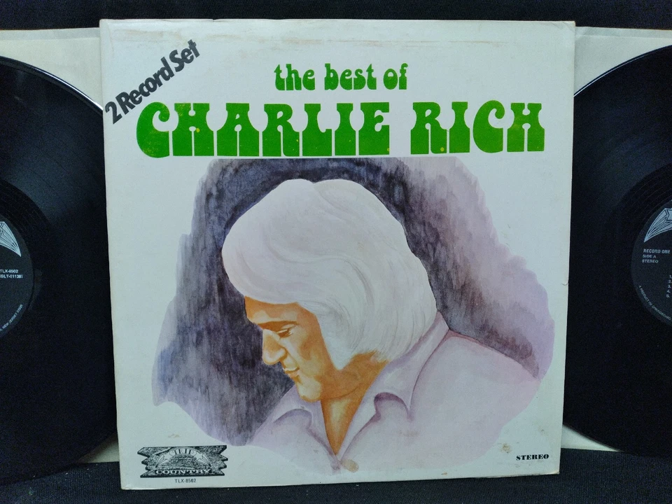 Charlie Rich The Best Of Charlie Rich 2 X vinyl LP Trip records TLX-8502 Foto 2 de 4