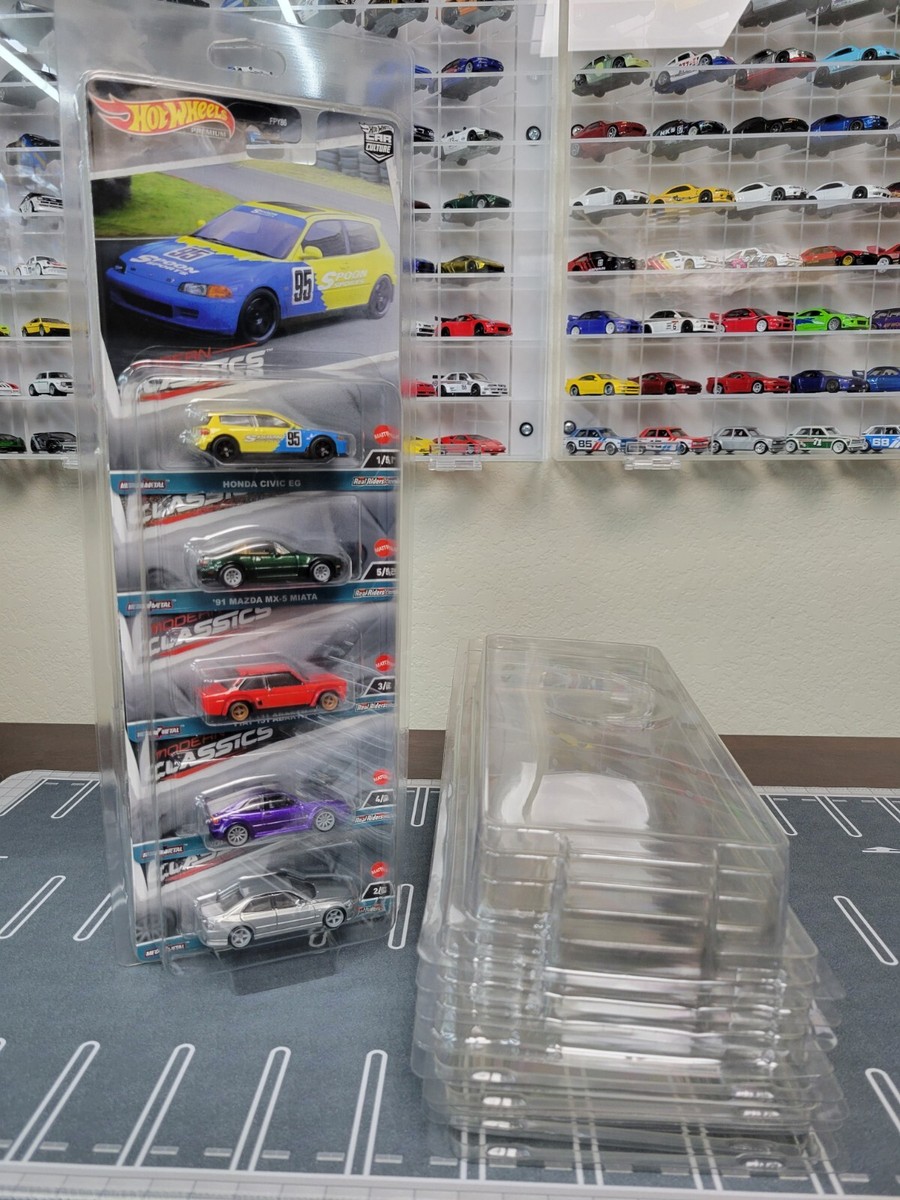 BACKORDERED** Hot Wheels Premium 5 Pack Protectors ×5 | eBay
