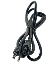 NEW 3 Prong 6-foot AC Mickey Power Cord NEMA 5-15P to C5 Cable 2.5A 250V