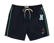 Psycho Bunny Leo Hydrochromic Navy Men's Swim Trunks B6W336S1PO-NVY