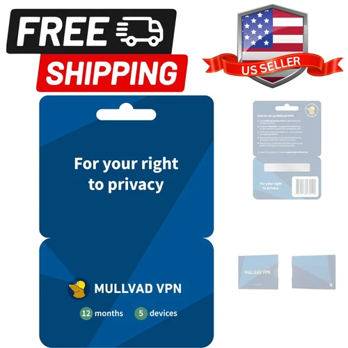 VPN Service 12  Protect Privacy 5 Devices Easy Setup Secure Use