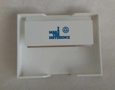 Vintage Bell Telephone System Desk Note Paper Holder “I Make The Difference” 70s