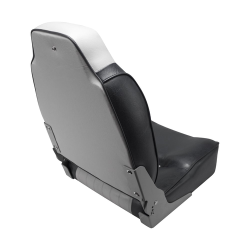 Wise 8WD640PLS664 Lund Style HighBack Boat Seat, Grey / Charcoal eBay