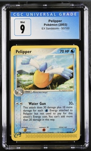 Pelipper graded CGC 9 for sale on eBay