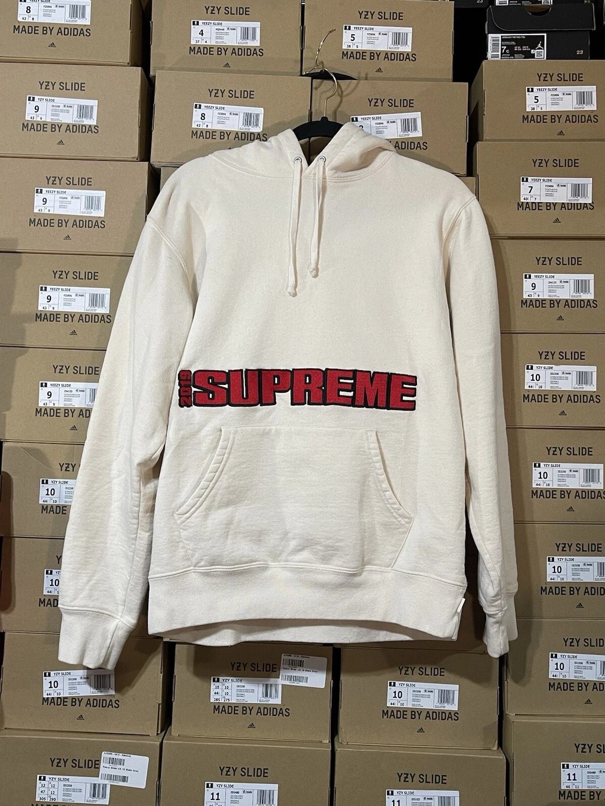 Pull à capuche Supreme Blockbuster moyen naturel