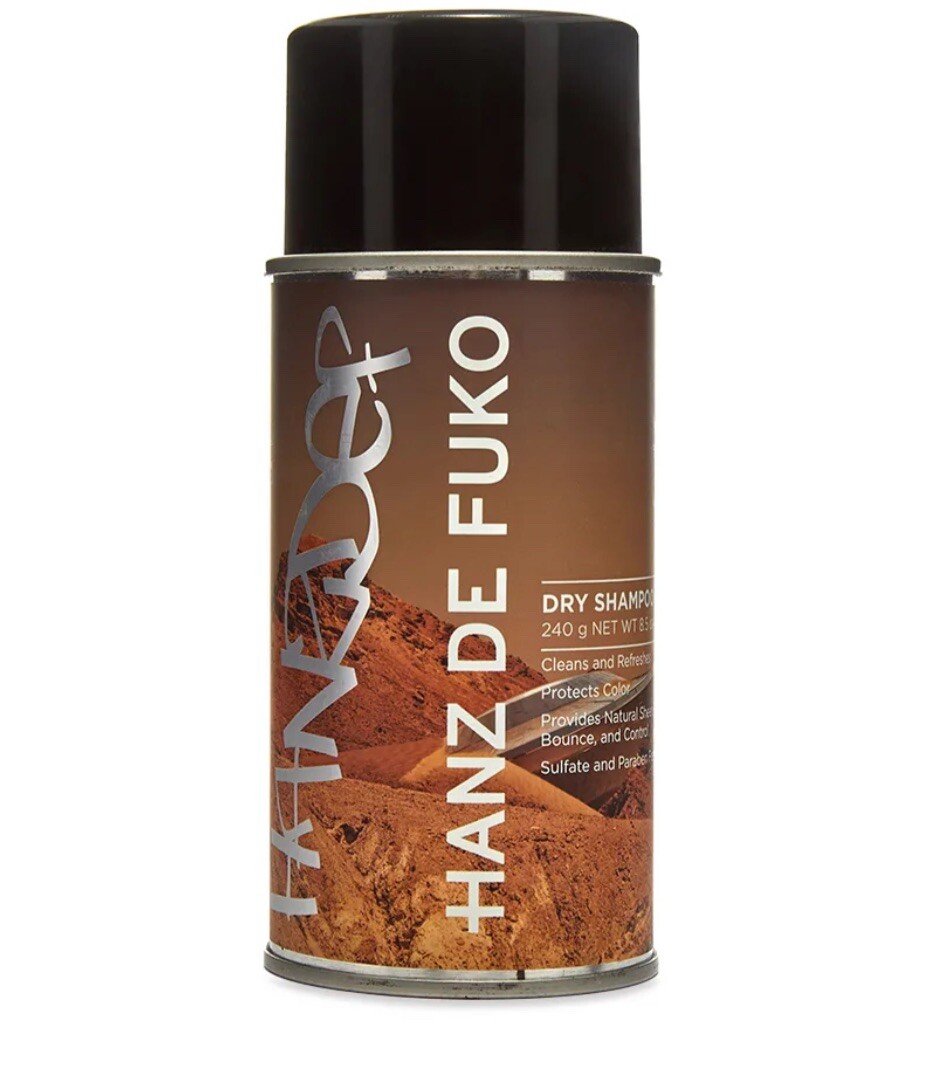 Hanz de Fuko Dry Shampoo 8.5 oz &ndash; Cleans Refresh Volumize Color‑Safe