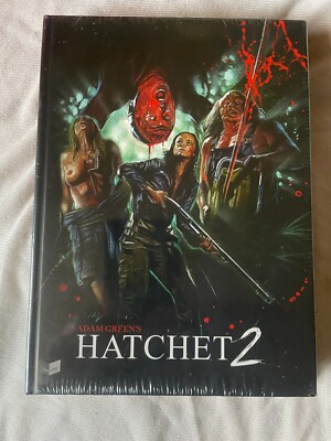 Hatchet 2 Mediabook Bluray/ DVD Region B Kane Hodder New