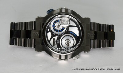 RENATO Generation 8 Beast Dual Time Limited Edition Black Watch