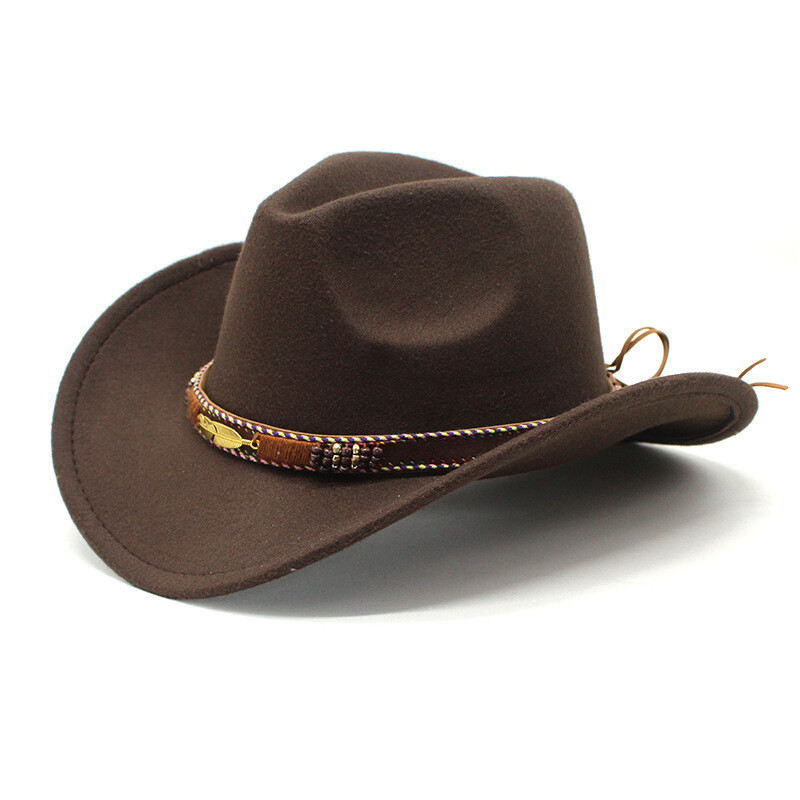Cowboy Hat Men Women Classic Ranch Style Western Cowgirl Hat Riding