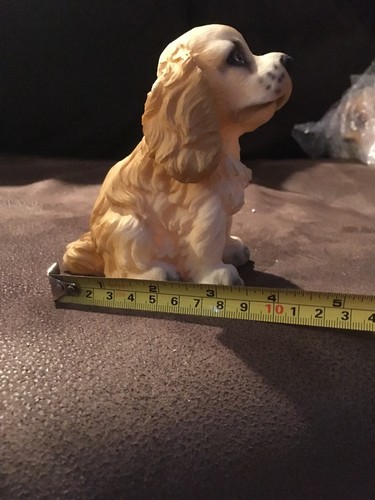 Orange/yellow Puppy Cute Face Figurine - Picture 7 of 7