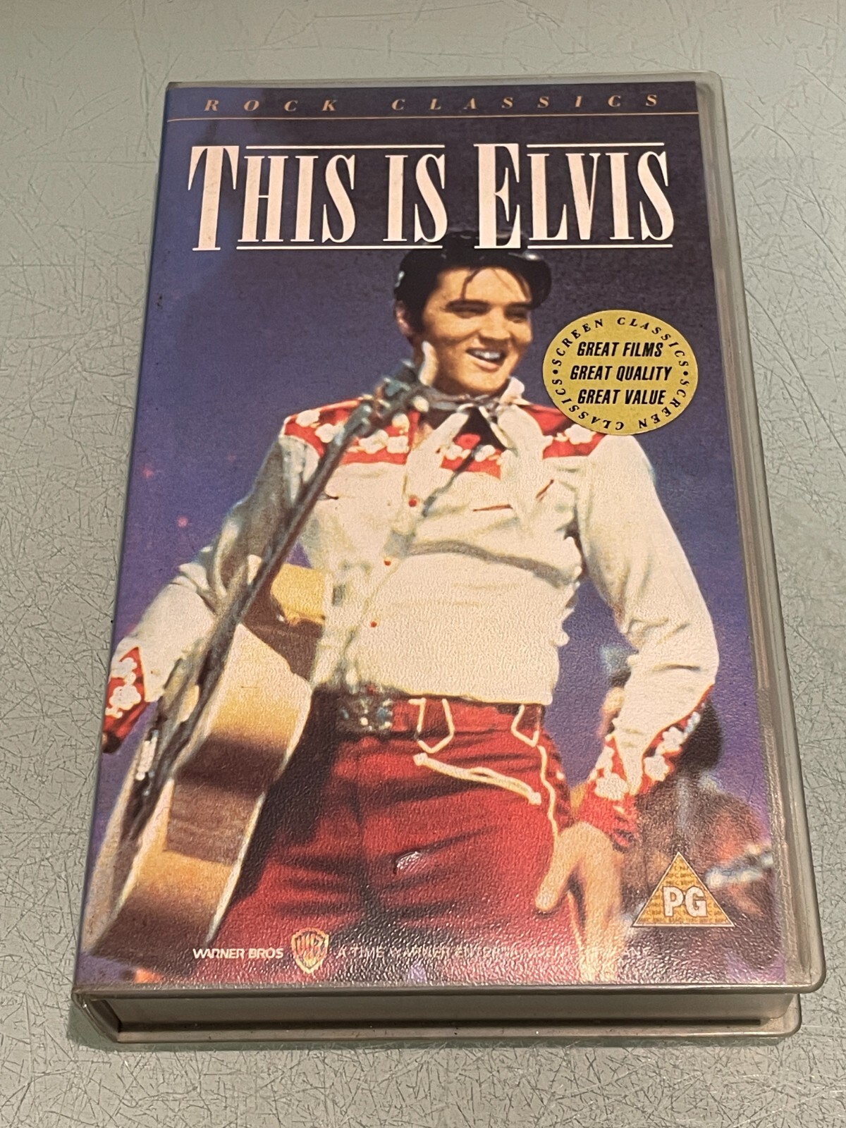 Elvis Presley - This is Elvis - VHS Video Cassette Tape - Cert PG - 1994 PAL