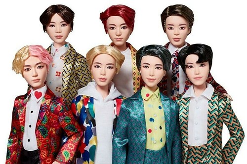 bts v barbie doll