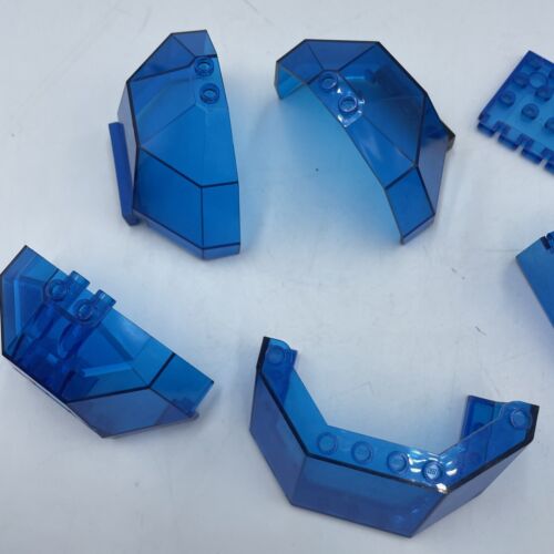 Lego Space Trans Dark Blue Translucent, Vintage - Picture 6 of 6