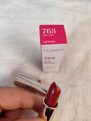 Clarins 763 Jolie Rouge Fiery Red !!! RARITÄT!!! BRANDNEU