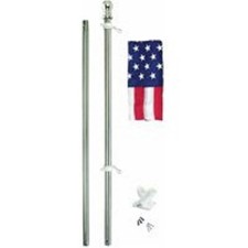 NEW VALLEY FORGE SSTINT-AM6 USA MADE 2PC 6FT UNITED STATES FLAG & POLE 6234785