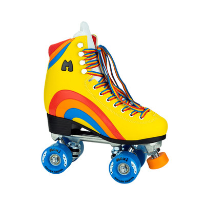 Riedell Quad Outdoor Roller Skates - Moxi Rainbow Rider