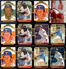 Leaf Texas Rangers (44) Card Lot - LAST CHANCE – DON’T MISS OUT!