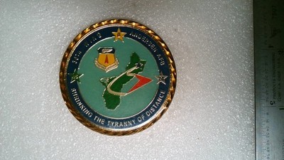CHALLENGE COIN HARDER FIND US AIR FORCE 36TH WING ANDERSEN AFB GUAM COMMANDER