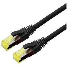 Image of Roline 21.15.0753 RJ45 patch cable CAT 6A S/FTP 3 m Black