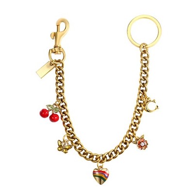 Women's Cute Cherry Bag Charms Link Jeans Chain Multi-purpose Decorative Chain