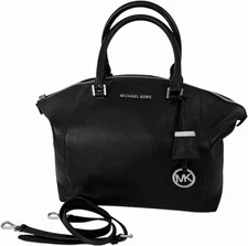 Michael Kors Riley Satchel, Black