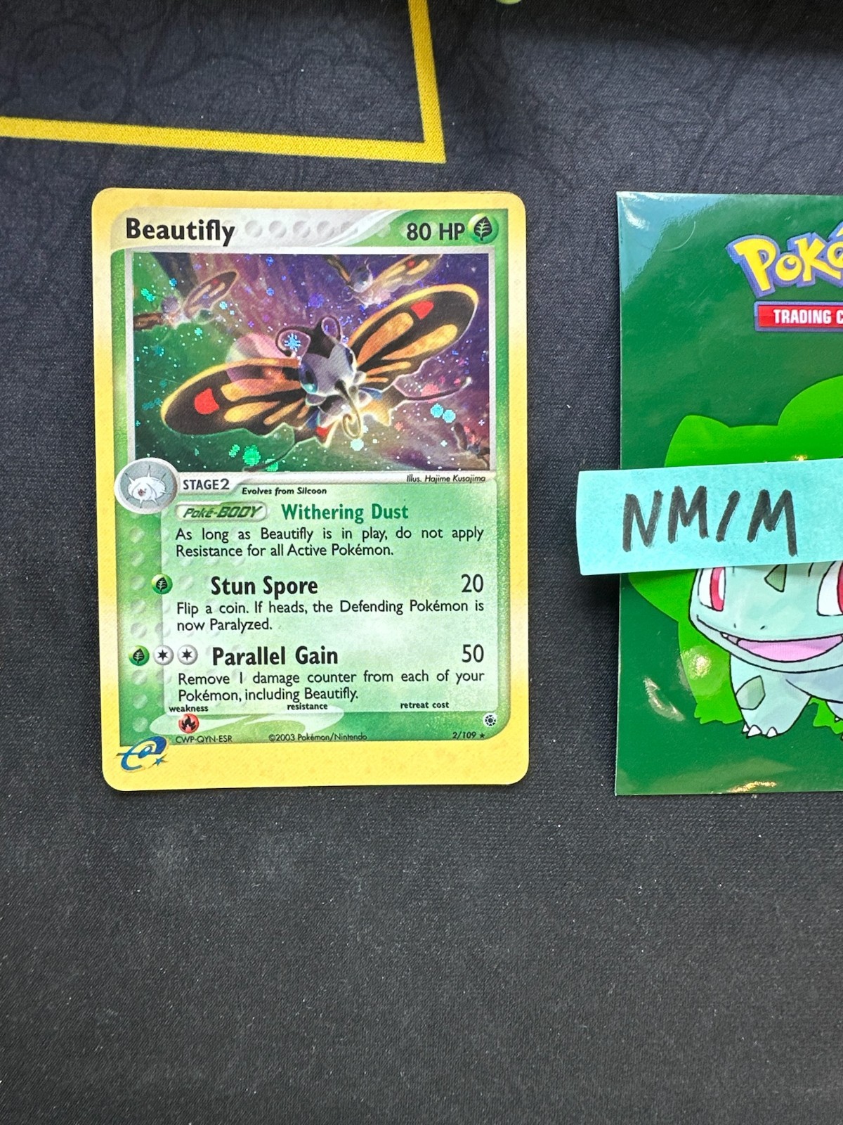 Pokemon Card Beautifly EX Ruby and Sapphire Holo Rare 2/109 303 💎NM💎