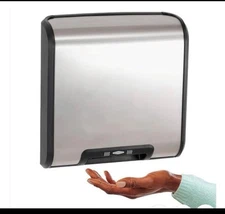 Bobrick B-7128 115V QuietDry, TrimDry ADA Surface-Mounted Automatic Heated