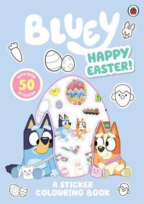 Bluey: Happy Easter! | A Stick*r Colouring Book | Bluey | Taschenbuch | Bluey