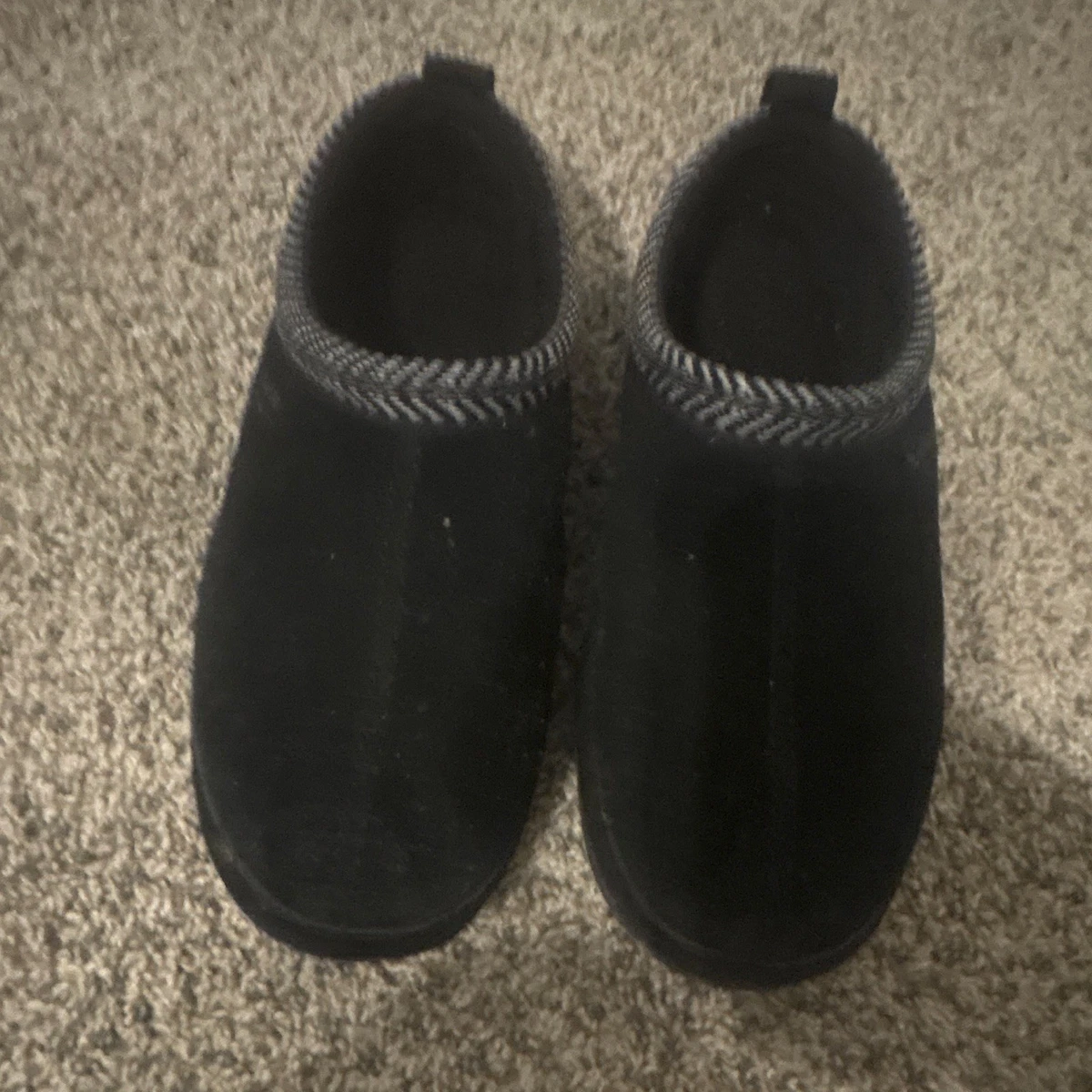 New Mens Koolaburra By Ugg Burree Lined Black Slip On Slippers Shoe Size 8 M NIB Koolaburra by UGG Men main image 4